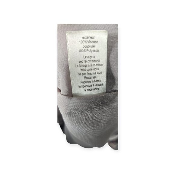 🛍️ Ecru Abstract Print Blouse - Women's Small - Brown Multicolor - Picture 11 of 11